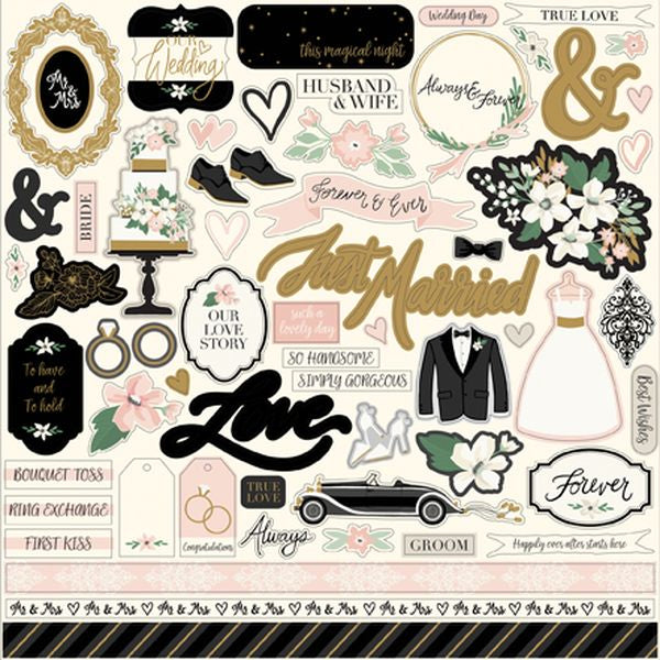 Wedding Day Element Sticker