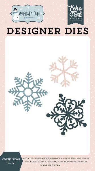 Echo Park Winter Fun: Frosty Flakes Die Set