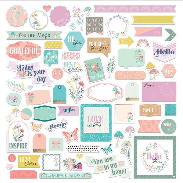 PhotoPlay Wildflower Dreams Element Sticker