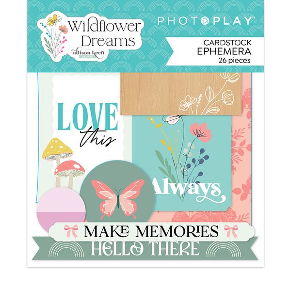 PhotoPlay Wildflower Dreams Ephemera