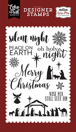 Oh Holy Night 4x6 Stamp Set