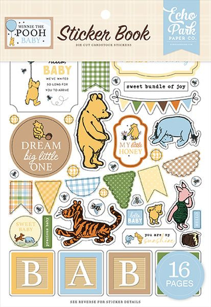 Echo Park Winnie The Pooh Baby Sticker Book