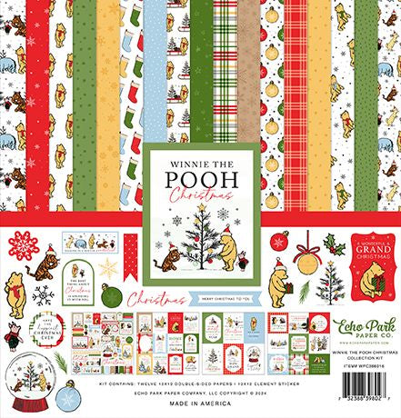 Echo Park Winnie the Pooh Christmas Collection Kit