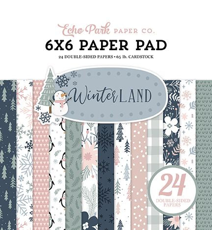 Echo Park DISC - Winterland 6X6 Pad