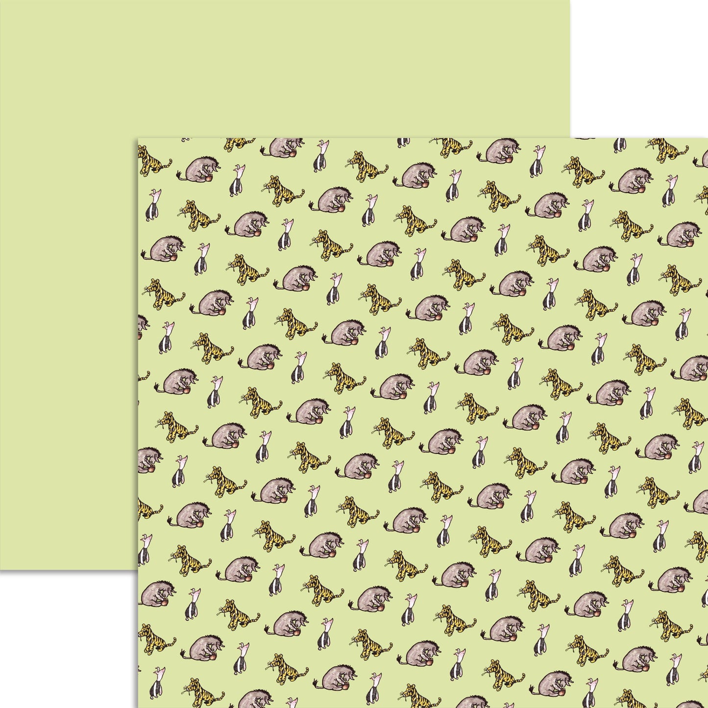 Reminisce Winnie the Pooh Little Prints: A Day Spent with You DS Paper (1 Sheet)