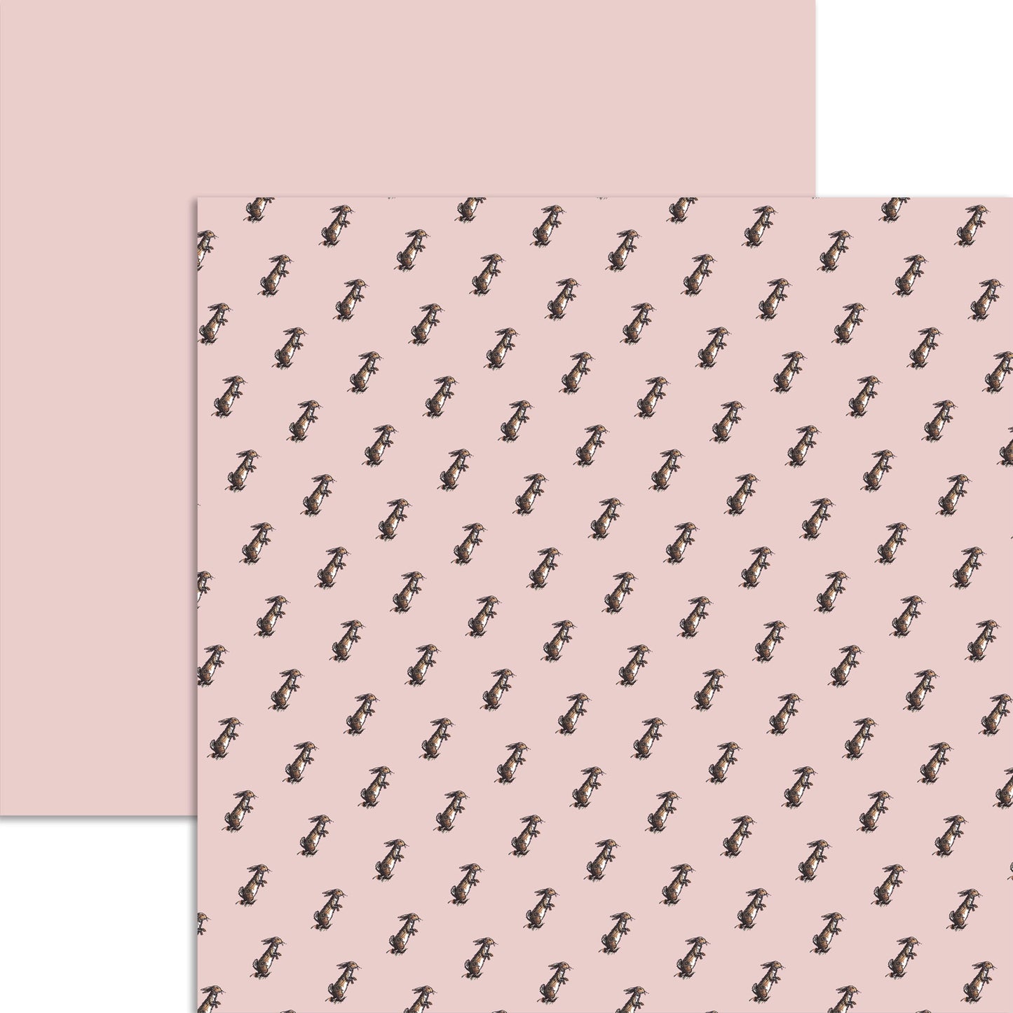 Reminisce Winnie the Pooh Little Prints: Rabbit DS Paper (1 Sheet)