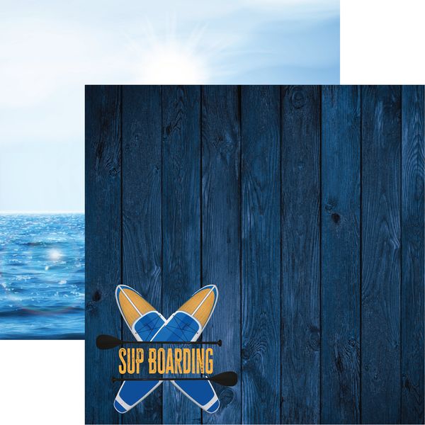 Reminisce Watersports: SUP Paddleboarding DS Paper (1 Sheet)