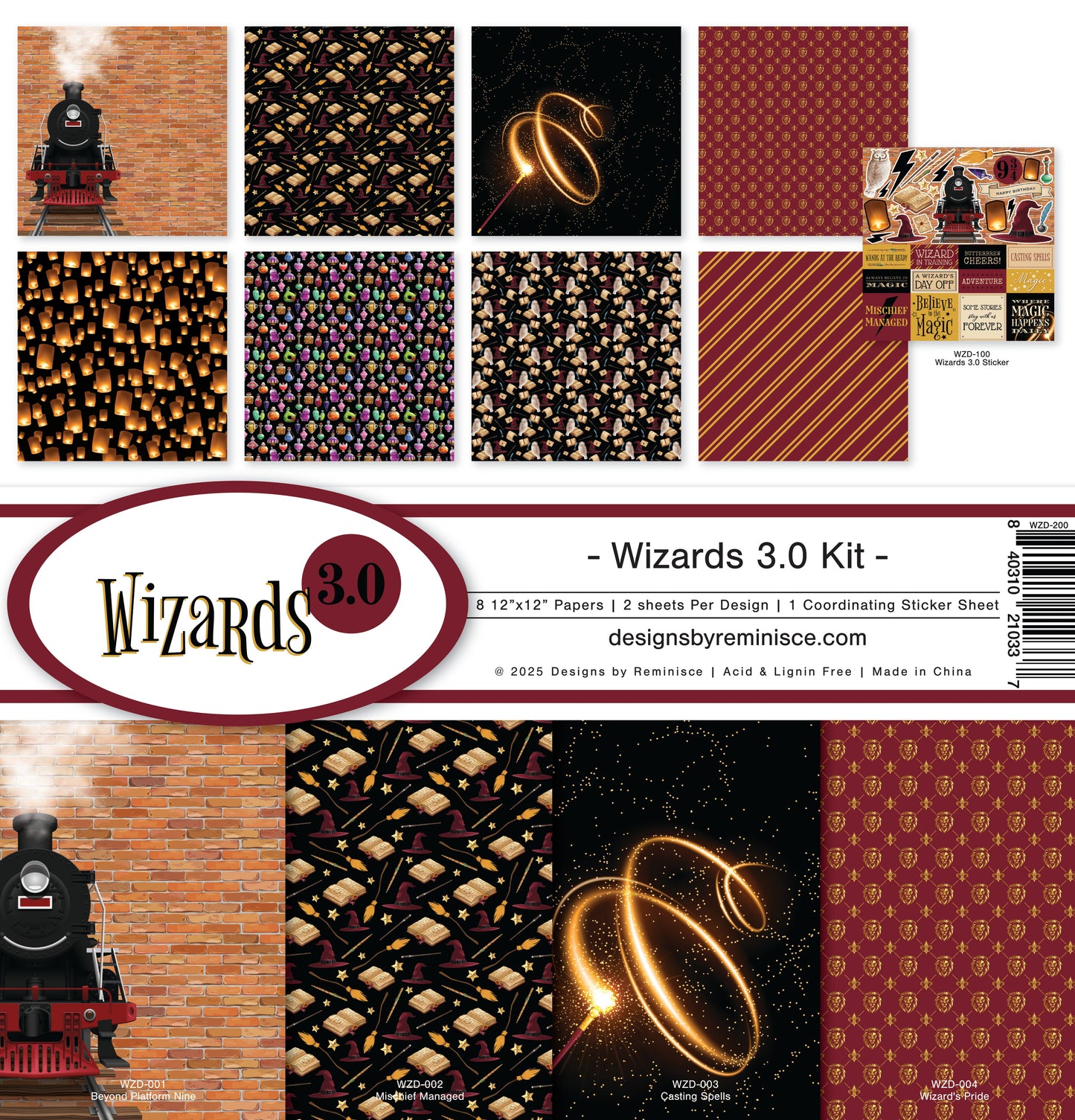 Reminisce Wizards 3.0 Collection Kit