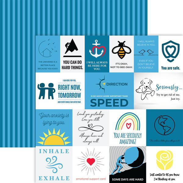 Reminisce You Matter: Inhale.Exhale DS Paper (1 Sheet)