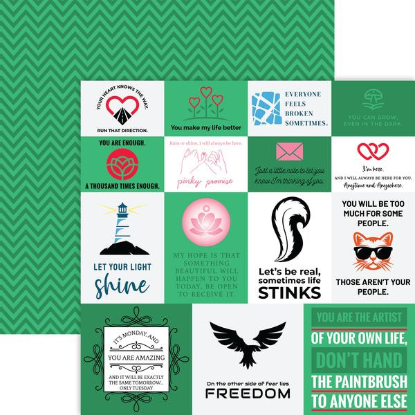 Reminisce You Matter: Let Your Light Shine DS Paper (1 Sheet)