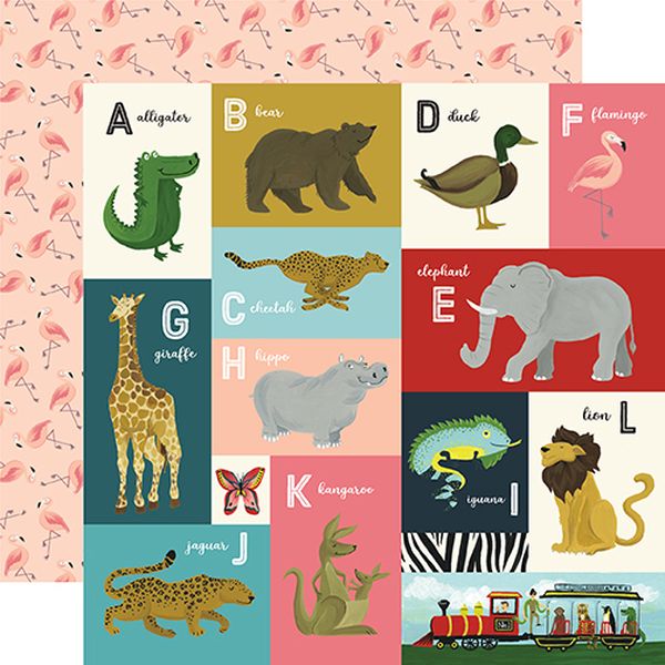 Animal Safari A-L Alphabet