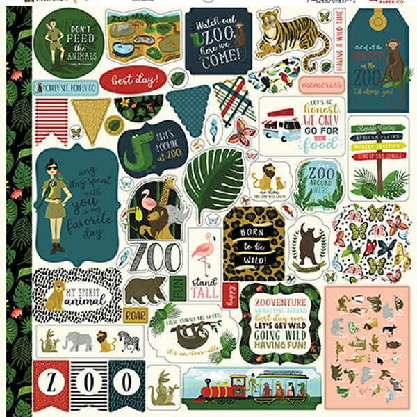 Animal Safari Element Sticker