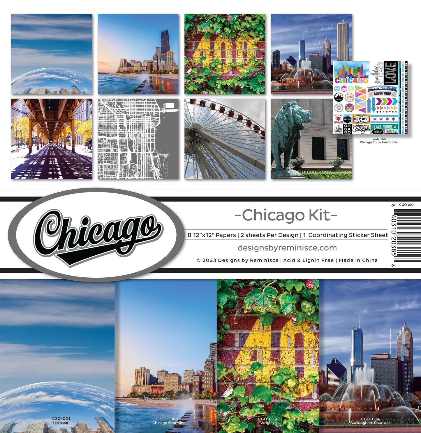 Reminisce Chicago Collection Kit