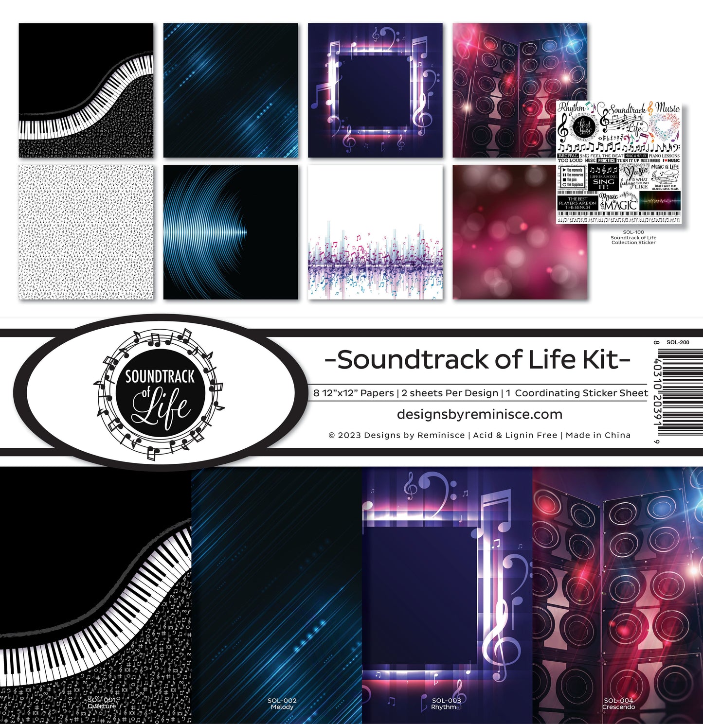 Reminisce Soundtrack Of Life Collection Kit