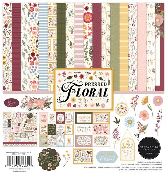 Carta Bella Pressed Floral Collection