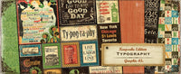Graphic 45 Typography Collection