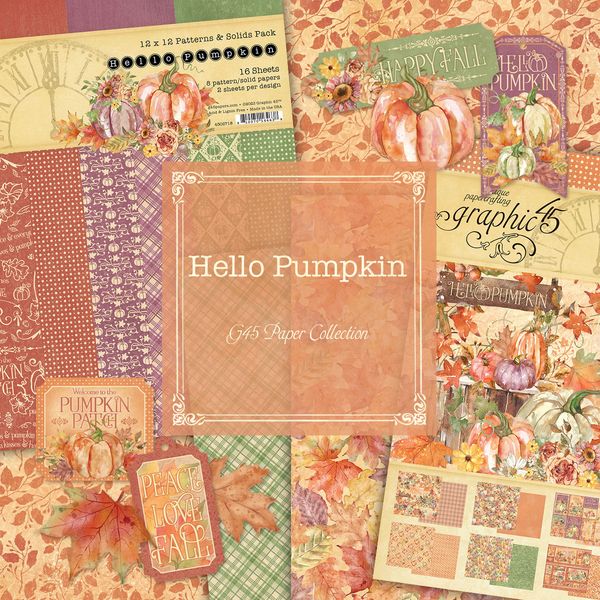 Graphic 45 Hello Pumpkin Collection