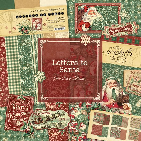 Graphic 45 Letters to Santa Collection
