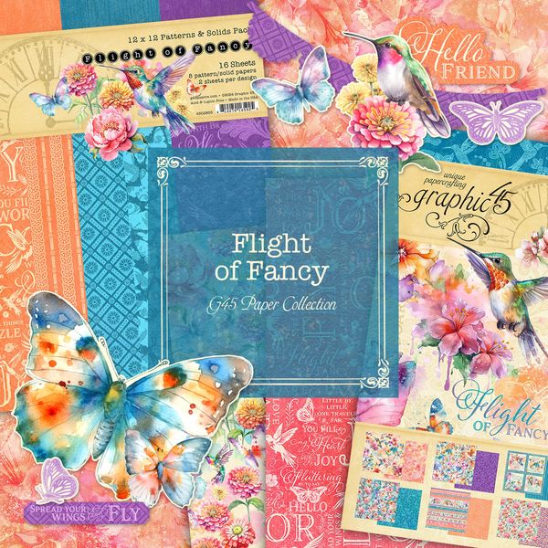 Graphic 45 Flight of Fancy Collection