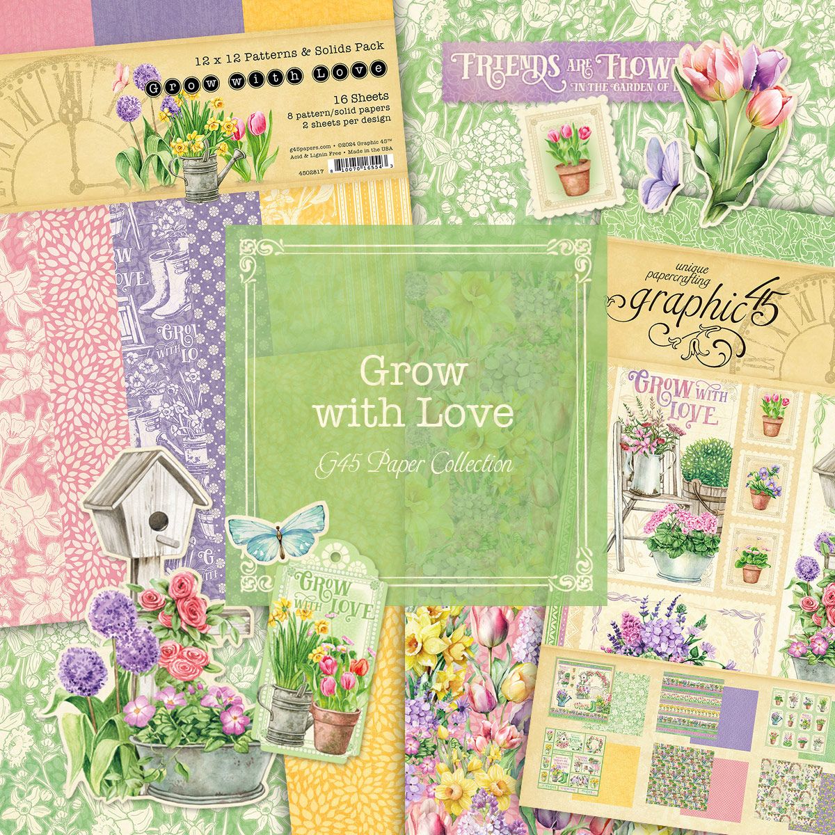 Graphic 45 Grow with Love Collection