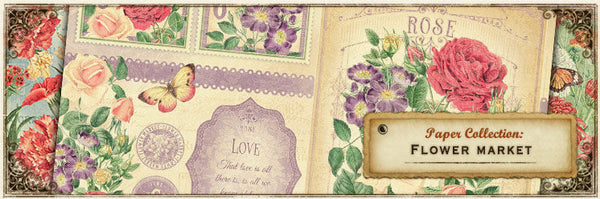 Graphic 45 Flower Market Collection