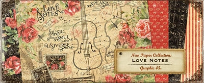 Graphic 45 Love Notes Collection