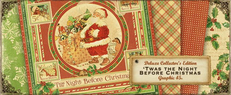 Graphic 45 Twas the Night Before Christmas Collection