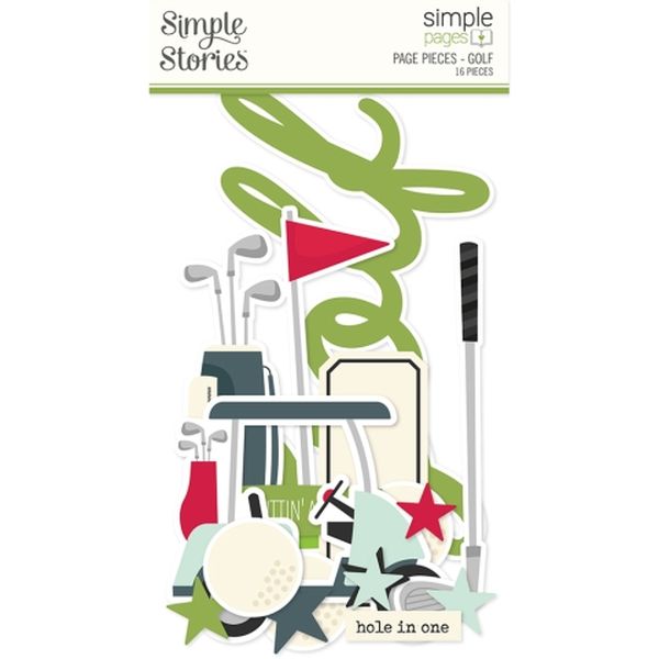 Simple Stories Golf Simple Pages Page Pieces