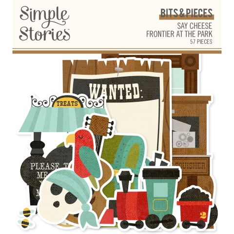 Simple Stories Say Cheese Frontier at the Park: Bits & Pieces