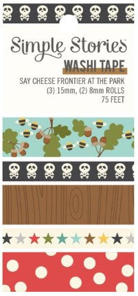 Simple Stories Say Cheese Frontier at the Park Washi Tape-5/Pkg