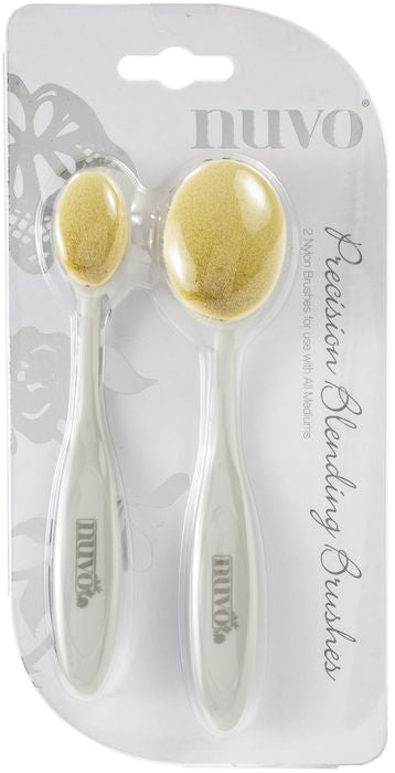 DISC - Nuvo Precision Blending Brushes-2/Pkg