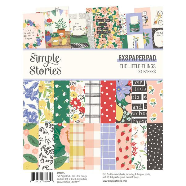 The Little Things 6x8 Pad