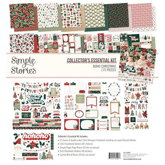 Simple Stories - Boho Christmas - Collector's Essential Kit