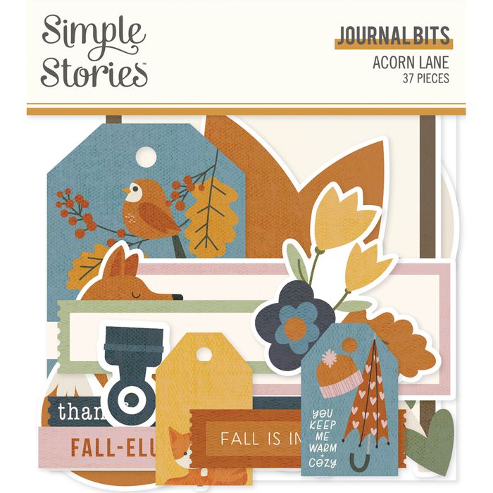 Simple Stories - Acorn Lane - Journal Bits & Pieces