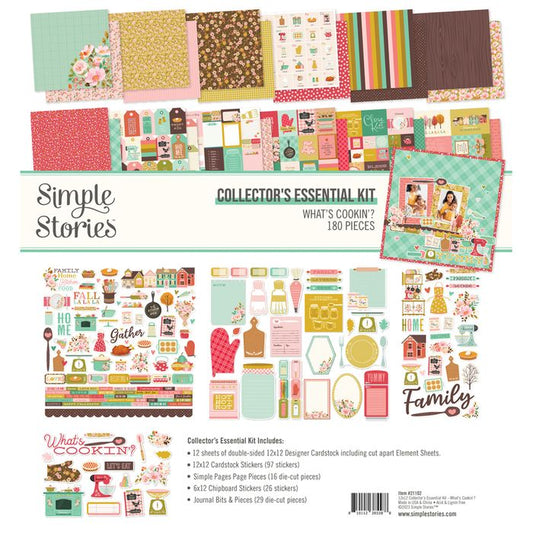 Simple Stories - What's Cookin - Collector's Essential Kit