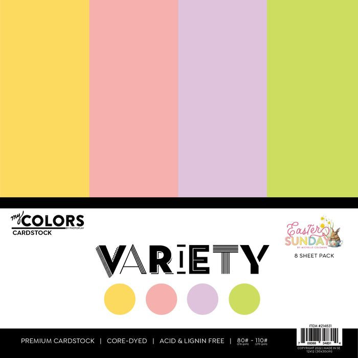 PhotoPlay Cardstock Variety Pack 8/Pkg-Easter Sunday