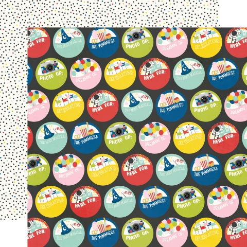 Simple Stories Say Cheese Magic: Best Day Ever DS Paper (1 Sheet)