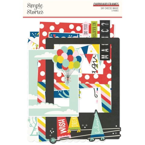 Simple Stories Say Cheese Magic: Chipboard Frames