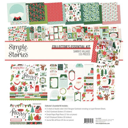 Simple Stories Santa's Village Collector's Essential Kit