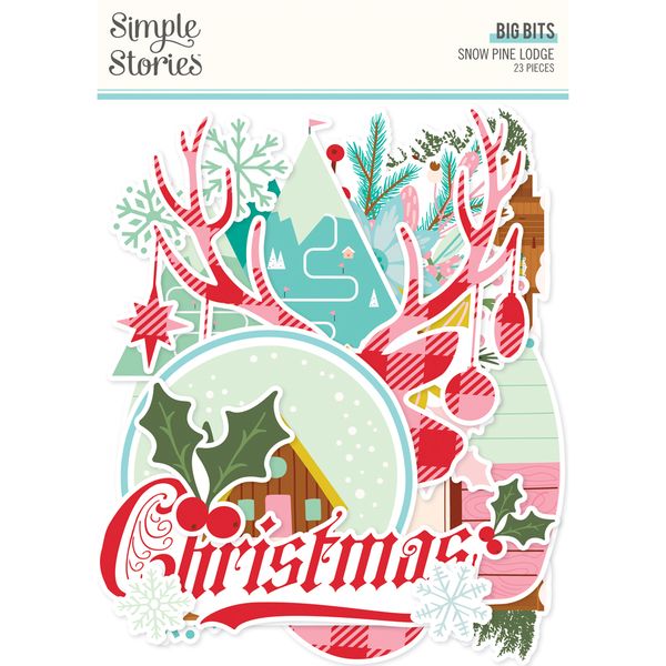 Simple Stories Snow Pine Lodge Big Bits & Pieces