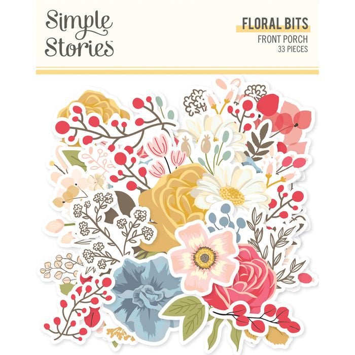 Simple Stories - Front Porch Floral Bits & Pieces