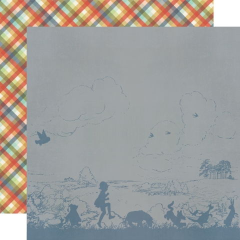 Simple Stories Say Cheese Classic Pooh: One Big Adventure 12X12 DS Paper (1 Sheet)