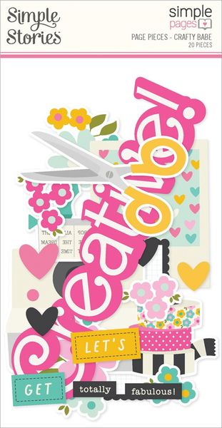 Simple Stories Crafty Babe Simple Page Pieces