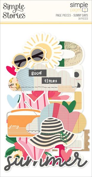 Simple Stories Sunny Days Simple Page Pieces