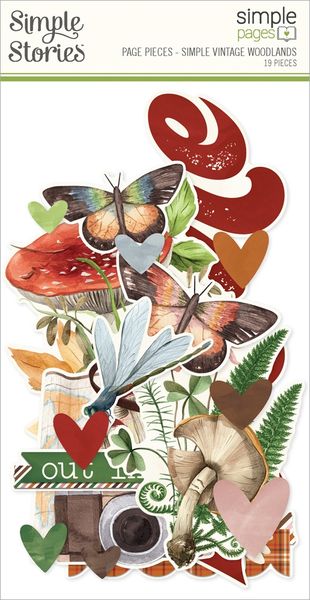 Simple Stories Simple Vintage Woodlands Simple Page Pieces