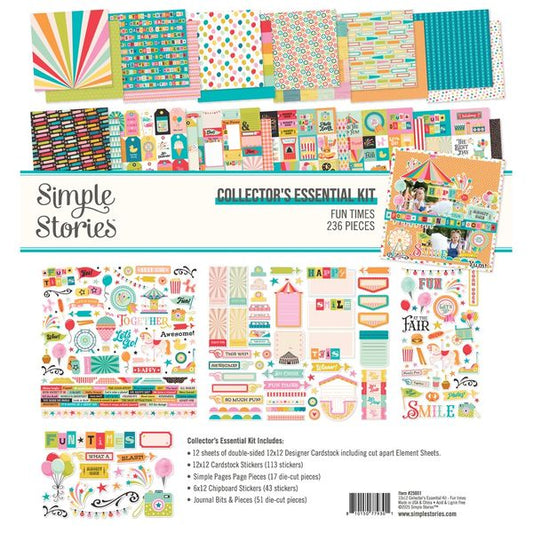 Simple Stories Fun Times 12"X12" Collector's Essential Kit