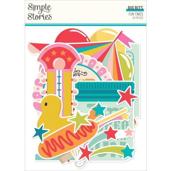 Simple Stories Fun Times Big Bits & Pieces Die-Cuts