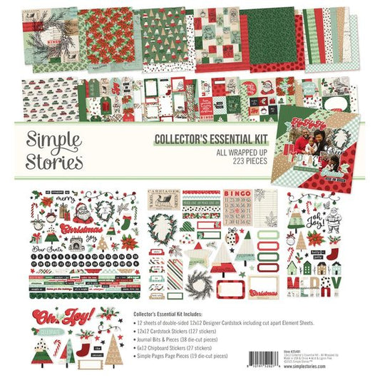 Simple Stories All Wrapped Up 12"X12" Collector's Essential Kit