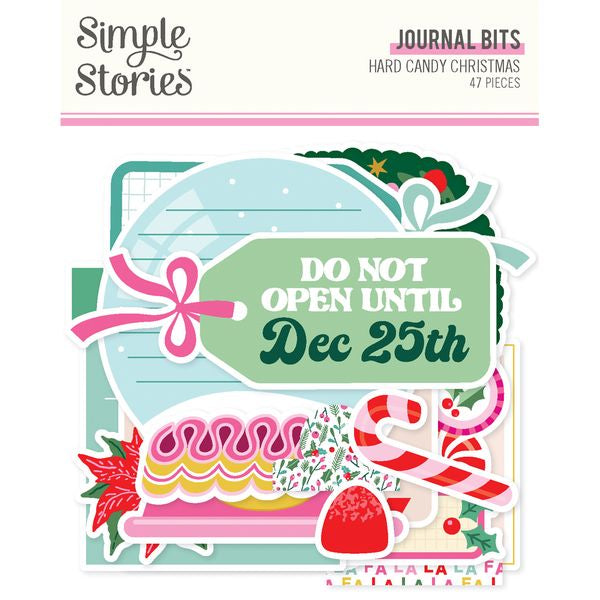 Simple Stories Hard Candy Christmas Journal Bits & Pieces