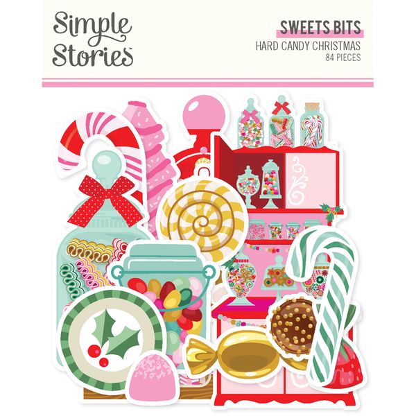 Simple Stories Hard Candy Christmas Sweets Bits & Pieces